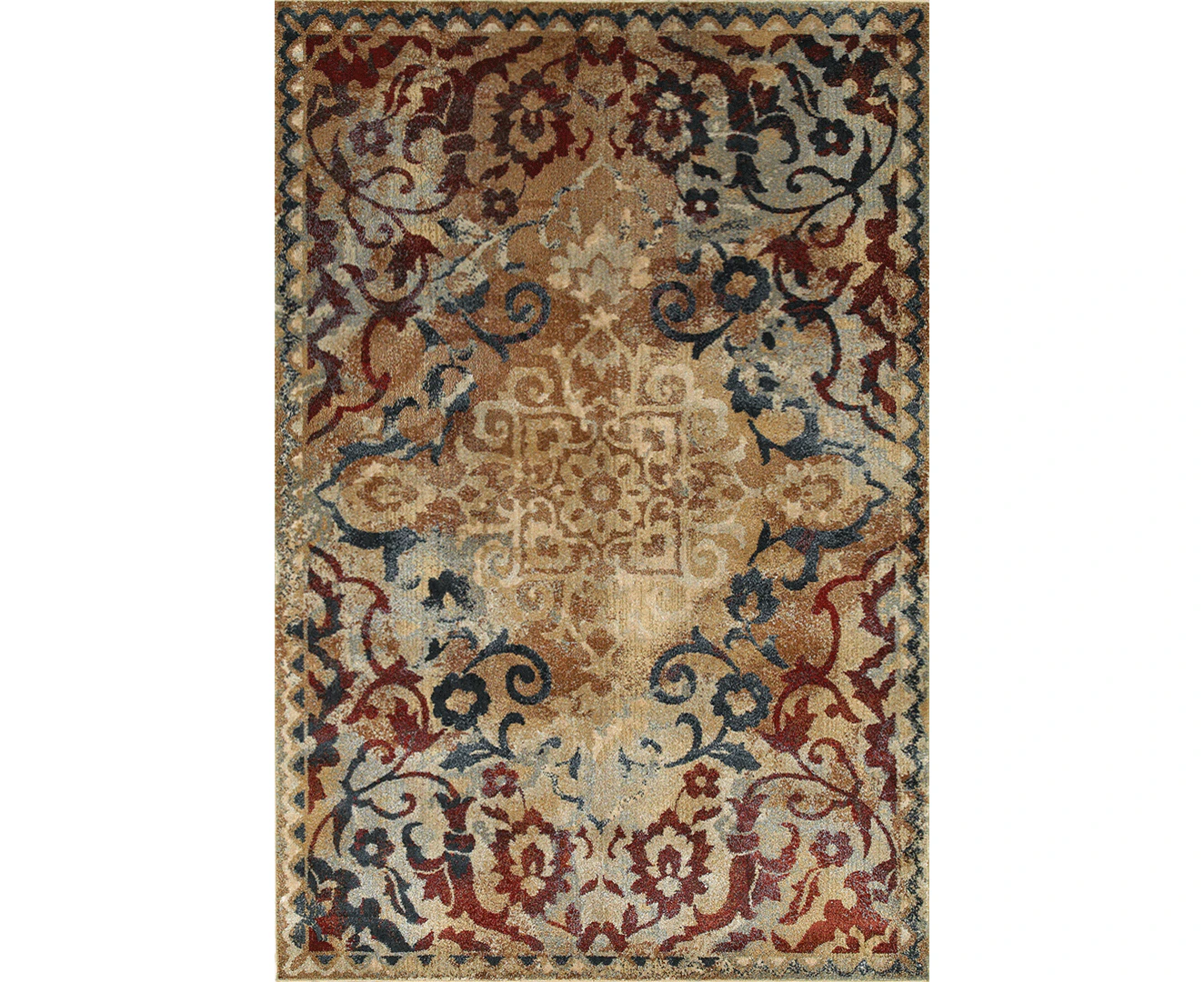 Jasmine Traditional Medallion Rugs 21-J - 170x120cm