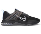 Nike Men's Air Max Alpha Trainer 3 Training Shoes - Black/Light Smokey Grey/Photo Blue