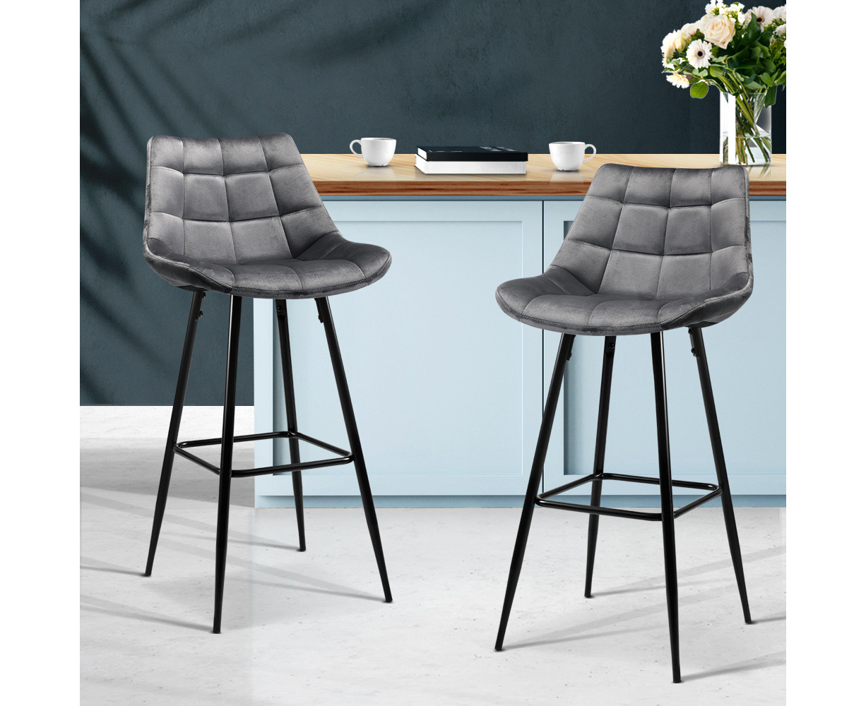 grey stool bar