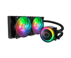 Cooler Master AIO CPU Liquid Cooler MasterLiquid ML240R RGB for Intel & AMD