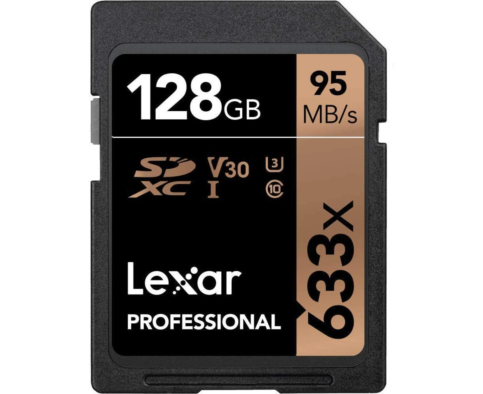 Lexar 128GB SD Card SDHC UHS-I Professional 633x Full HD Camera DSLR TF Memory Card 95MB/s