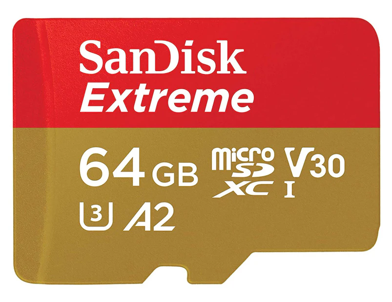 SanDisk 64GB Extreme Micro SD Card SDXC UHS-I 160MB/s Mobile Phone Memory Card
