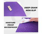 Verpeak 15MM Thick NBR Yoga Mat with Yoga Bag & Straps Pink