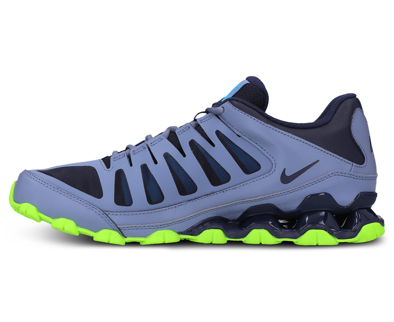 Nike Men's Reax 8 TR Mesh Training Shoes - Ashen Slate/Blackened Blue ...