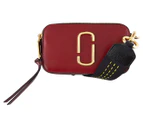 Marc Jacobs The Snapshot Leather Crossbody Bag - Cranberry Multi