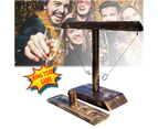 NOVBJECT Handmade Wooden Hook and Ring-Toss Battle Bars Game Quick-paced Interactive Game