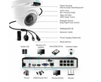 Reolink 4MP 8CH PoE Video Surveillance System 4 x Wired Outdoor 1440P PoE IP Cameras 8MP 5MP 4MP Supported 8 Channel NVR Security System w/2TB HDD/RLK8-420