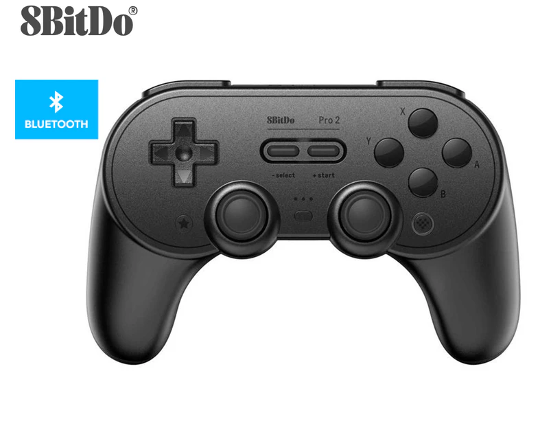 8BitDo Pro 2 Bluetooth Gamepad - Black