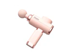 Portable Massage Gun Mini Electric Massager Muscle Therapy Percussion Vibration (Pink)