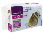 2 x 150pk Paws & Claws Antibacterial Training Pads