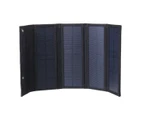 30W Foldable Solar Panel 10in1 USB Charger Phone Charge Outdoor Travel