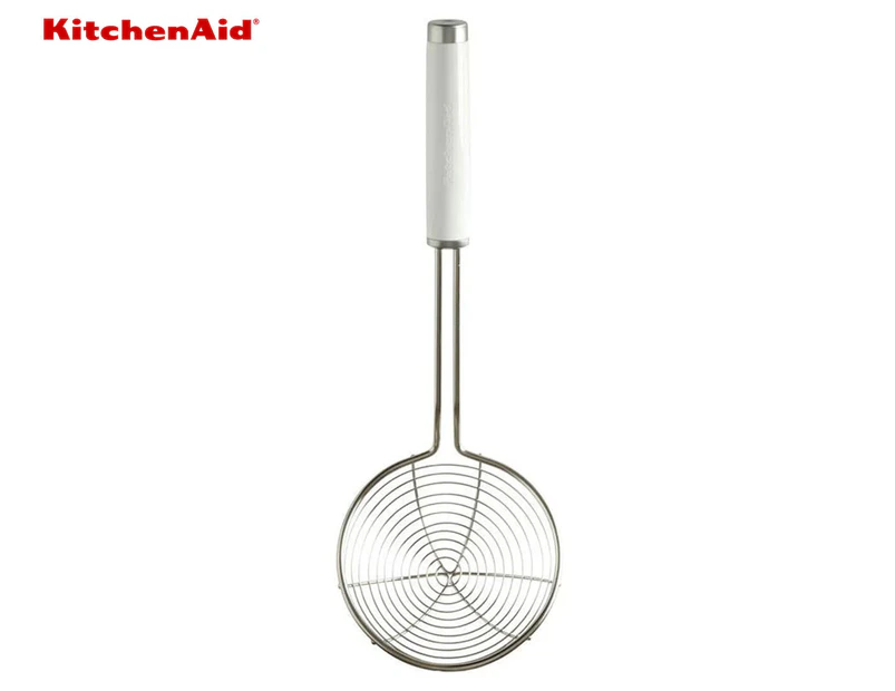 KitchenAid Classic Wire Strainer / Skimmer - White
