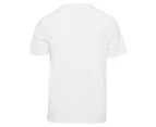 Calvin Klein Jeans Men's Stripe Crewneck Tee / T-Shirt / Tshirt - Brilliant White