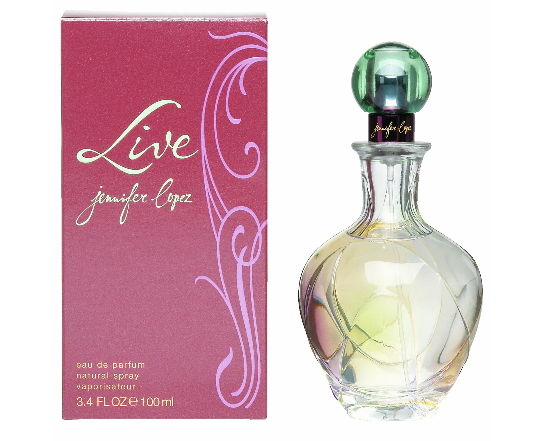 Live Jennifer Lopez 100ml EDP Eau de Parfum Fragrances Spray For Women/Ladies