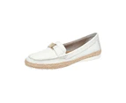 Giani Bernini Women's Flats & Oxfords Dailyn - Color: White Leather