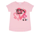Hearts By Tiana Girls Hearts T-Shirt (Baby Pink Heather) - PG1581