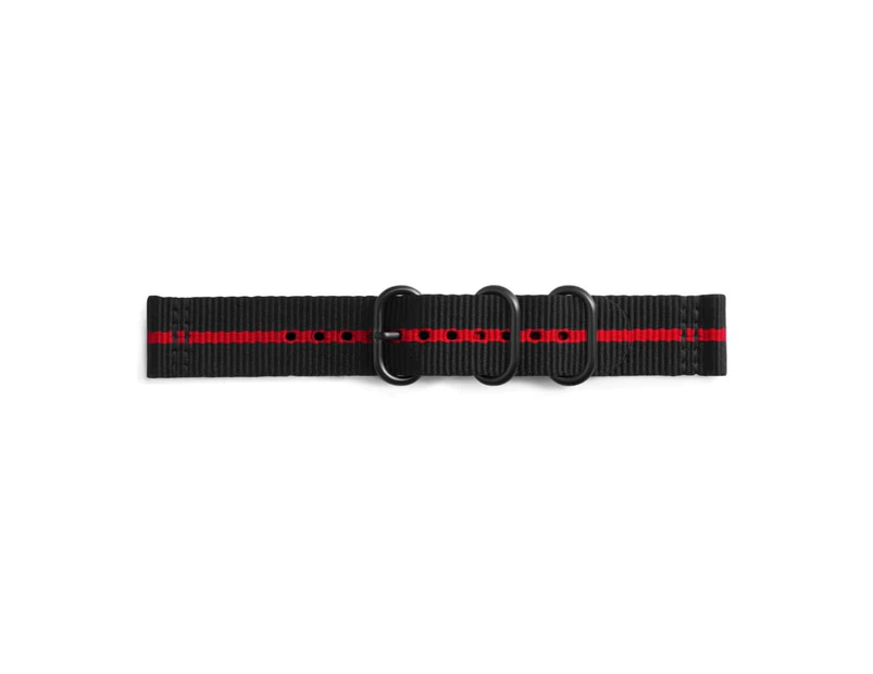 Samsung Premium Strap Black/Red - Gear Sport