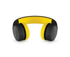 LilGadgets Connect+ Style Children's Wired Headphones - Black/Yellow