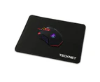 (L: 320x250x2mm) - TeckNet L Gaming Mouse Mat Pad, 320x250x2mm Dimension, Non-slip Rubber base, Laser & Optical Mouse Compatible