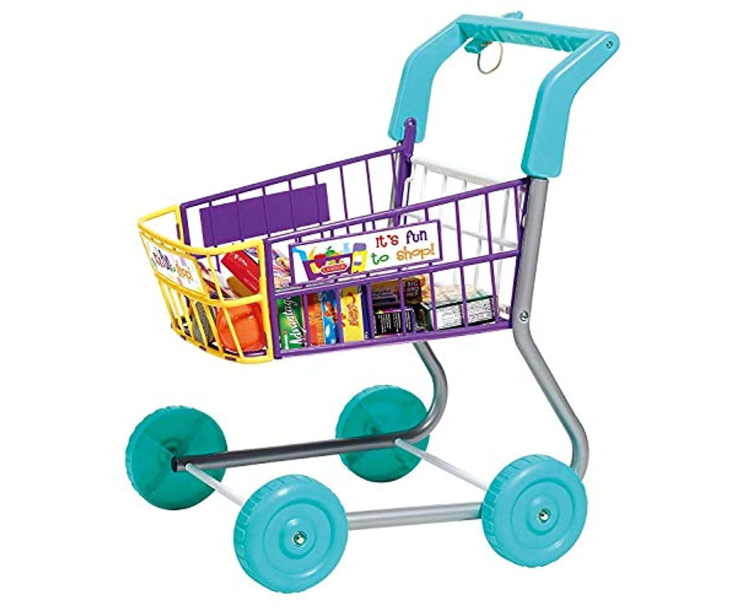 Kids Shopping Trolley Role Play Set