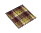 (Plaid) - Carson Plaid Pattern Double Sided Microfibre Cleaning Cloth