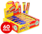 60 x Swizzels Snap & Crackle Chew Bars 18g