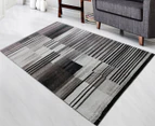 OliandOla 200x300cm Modern Abstract Rug Carpet - Brown/Cream