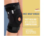 Tynor Knee Wrap Hinged (Neoprene) Small 37-43 CM