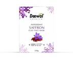 Deewal Antioxidant Saffron Clay Face Mask 100% Natural 100g