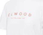 Elwood Women's Julie Tee / T-Shirt / Tshirt - White