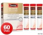 Swisse Ultivite Multivitamin Effervescent Orange Flavour 60 Tabs 1