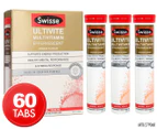 Swisse Ultivite Multivitamin Effervescent Orange Flavour 60 Tabs