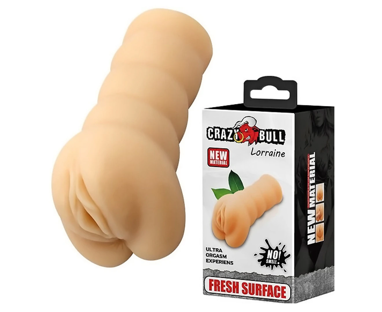 Brittanya187 Pocket Pussy Brown Vagina Stroker | Catch.com.au