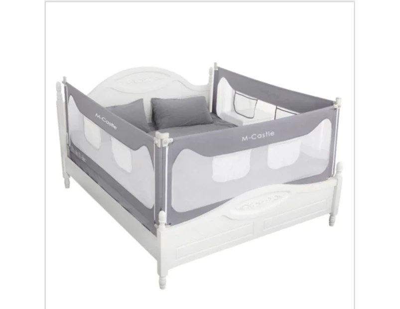 Adjustable Folding Kids Safety Bed Rail Cot Guard Child Toddler 180X90 CM