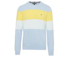 Tommy Hilfiger Men's Sawyer Stripe Crewneck Sweater - Grey Heather