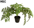 Maine & Crawford 50cm Potted Fern Artificial Plant