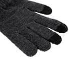 Kenneth Cole Warm Knit Gloves w/ Tech Tips - Charcoal 2
