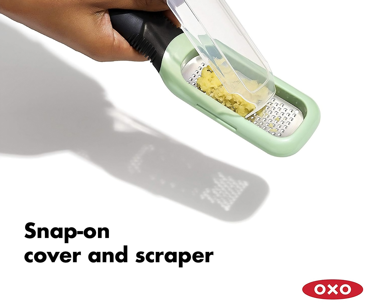 OXO Good Grips Etched Box Grater with Removable Zester - Spoons N