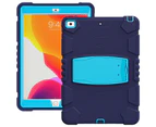 WIWU King Kong Case For Samsung Galaxy Tab S5E 10.5/S6 10.5/S6 Lite 10.4 Shockproof Protective Kickstand Case Kids Smart Cover-Navy&Blue