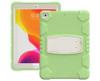 WIWU King Kong Case For iPad 10.2 2019/2020 Shockproof Protective Kickstand Case Kids Smart Cover-Matcha Green