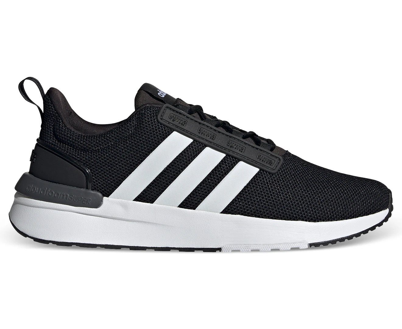 Adidas Men's Run Sneakers - Black/White/Grey Www.catch.com.au