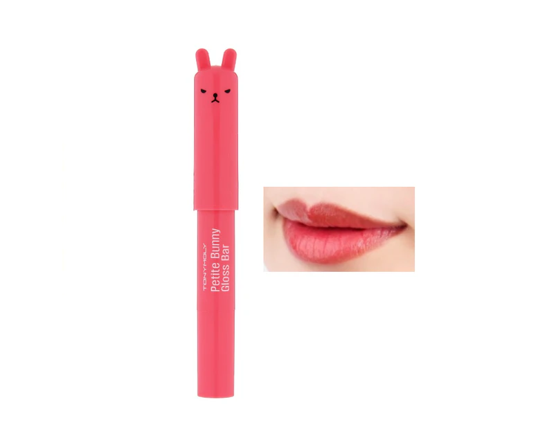 Tonymoly Tony Moly Petit Bunny Gloss Bar (#06 Juicy Orange) Petite Lip Gloss Lipstick + Face Mask