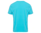 Tommy Hilfiger Men's Core Flag V-Neck Tee / T-Shirt / Tshirt - Lake