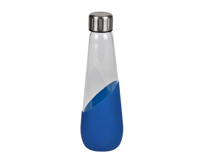Polar Gear Aquarius Borosilicate Glass Bottle Scandi Blue
