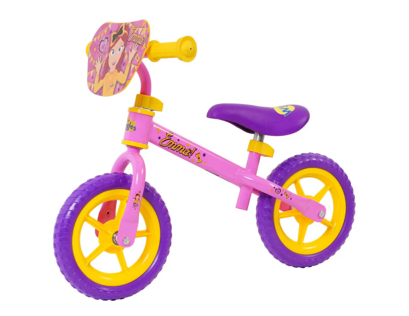 The Wiggles Emma Balance Bike Kids/Child Ride On Beginner Push Bicycle Toy 2y+