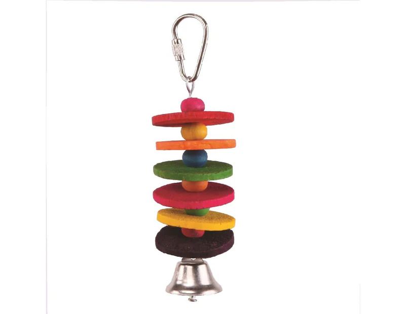 Kazoo Bird Toy With Round Chips and Bell