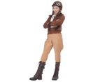 Amelia Earhart 1920s 30s Female Aviator Pilot Heroin Book Week Girls Costume