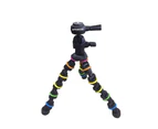 (Flexi Tripod) - Polaroid Snap and Wrap Flexi Colour Tripod with 360° Rotating Ball Head - Flexible Vertebrae-Like Legs & Rubberized Feet for Endless Confo