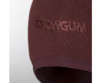 SNOWGUM Harrin Fleece Headband Anti-pill Double Sided Lightweight Thermal - Raisin
