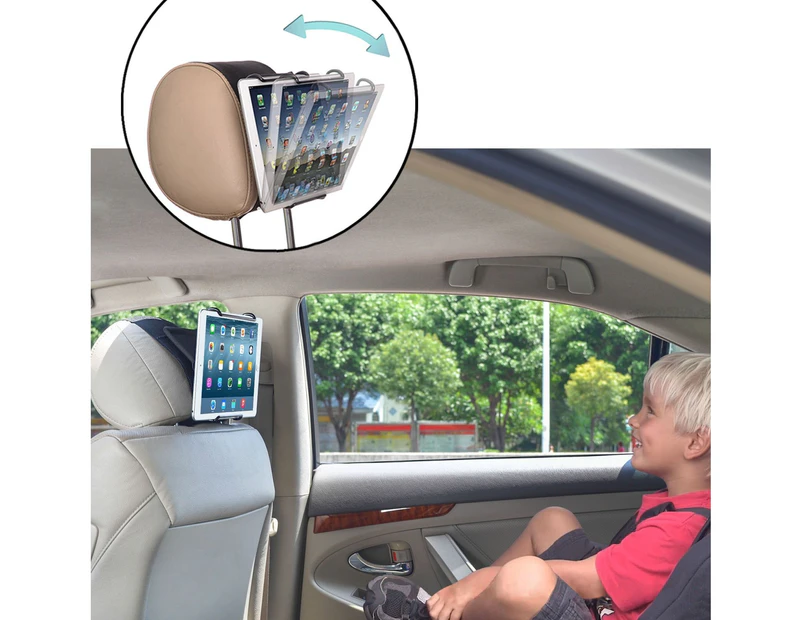 Tablet Car Mount WANPOOL Angel Adjustable Car Mount Holder for 6 – 33cm iPads and Tablets